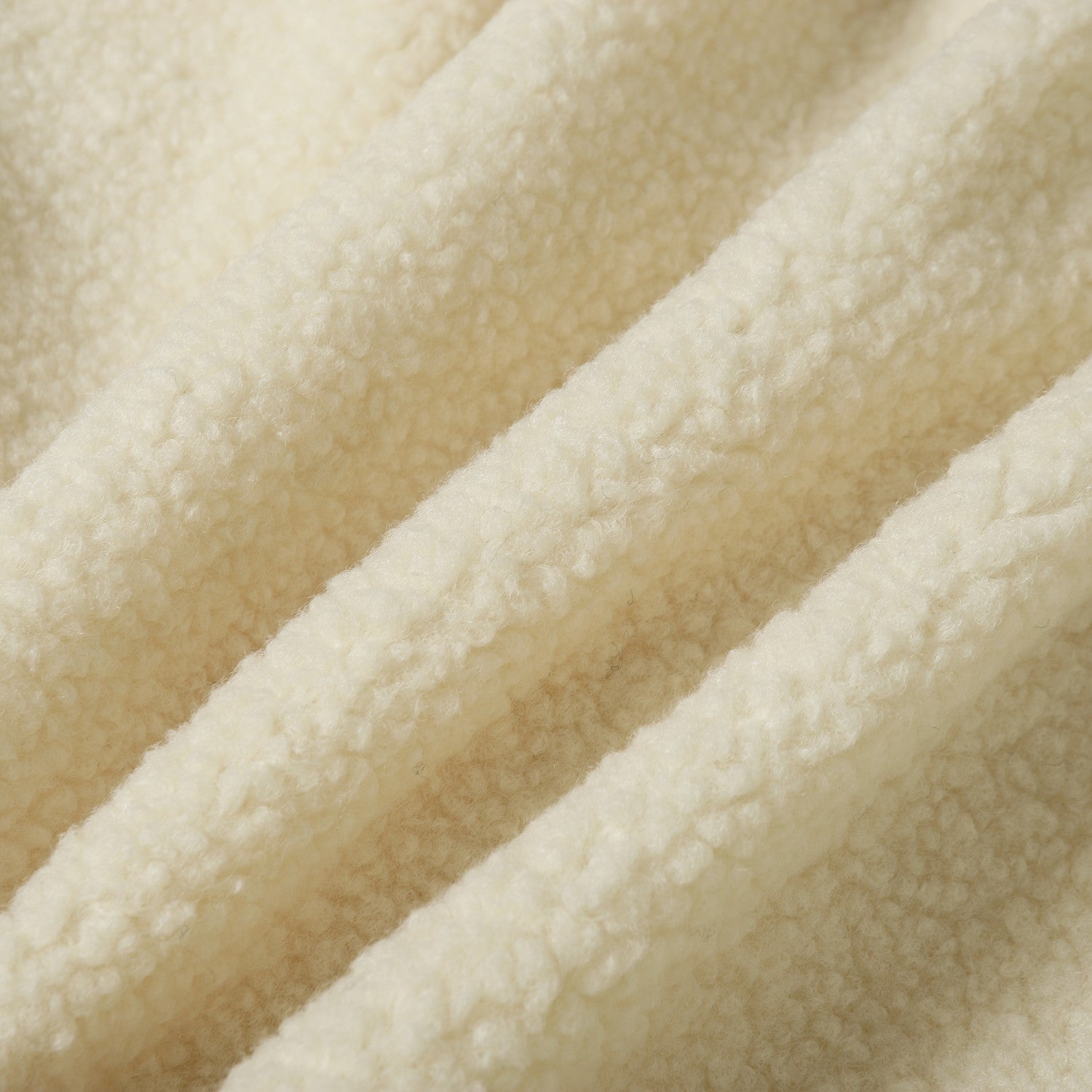 Horseshoe Embroidered Sherpa Jacket - Black Cream Gothic Coat 825